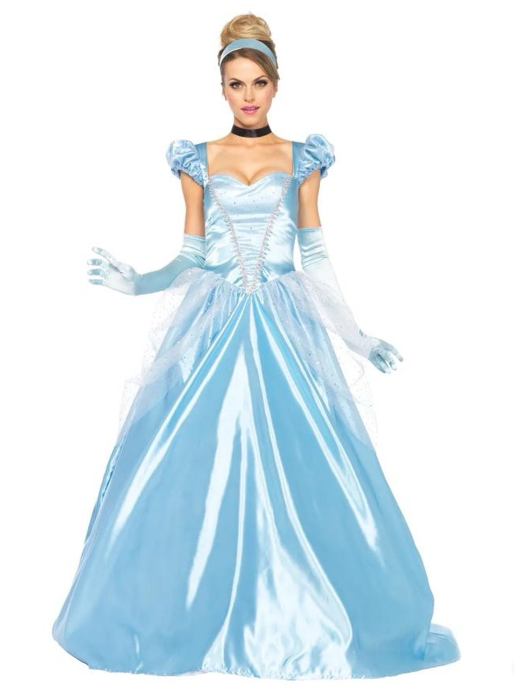 Women's Classic Cinderella Costume Dress (S)